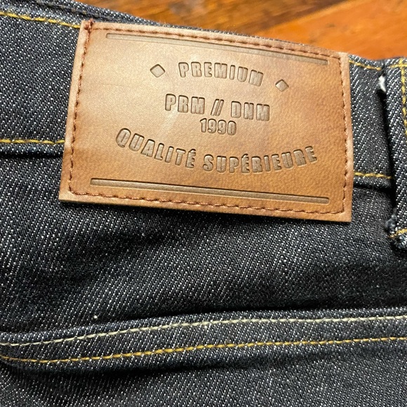 Men's Dark Denim Slim Fit Jeans W36 x L30 - Picture 6 of 11